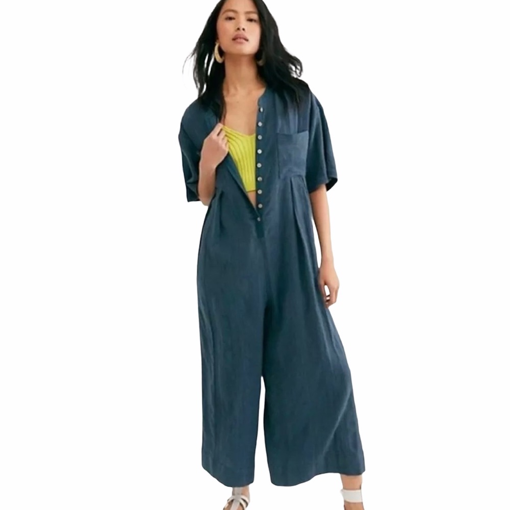 Free People Wide Leg Jumpsuit - Picture 16 of 16